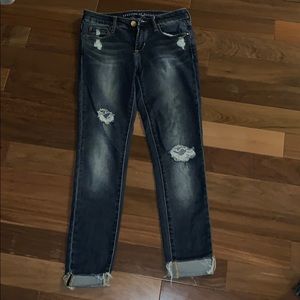 Articles of Society Blue Ripped Jeans